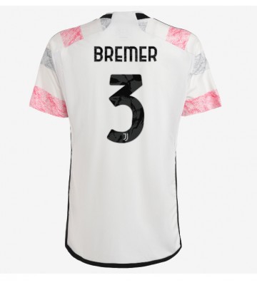 Maillot de foot Juventus Gleison Bremer #3 Extérieur 2023-24 Manches Courte